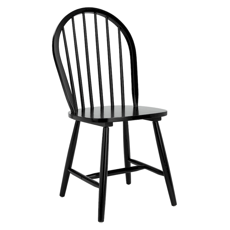 SAFAVIEH Delcie Spindle Oval Back Dining Chair (Set of 2) - 17.9  x 19.7  x 37  - 18Wx20Dx37H