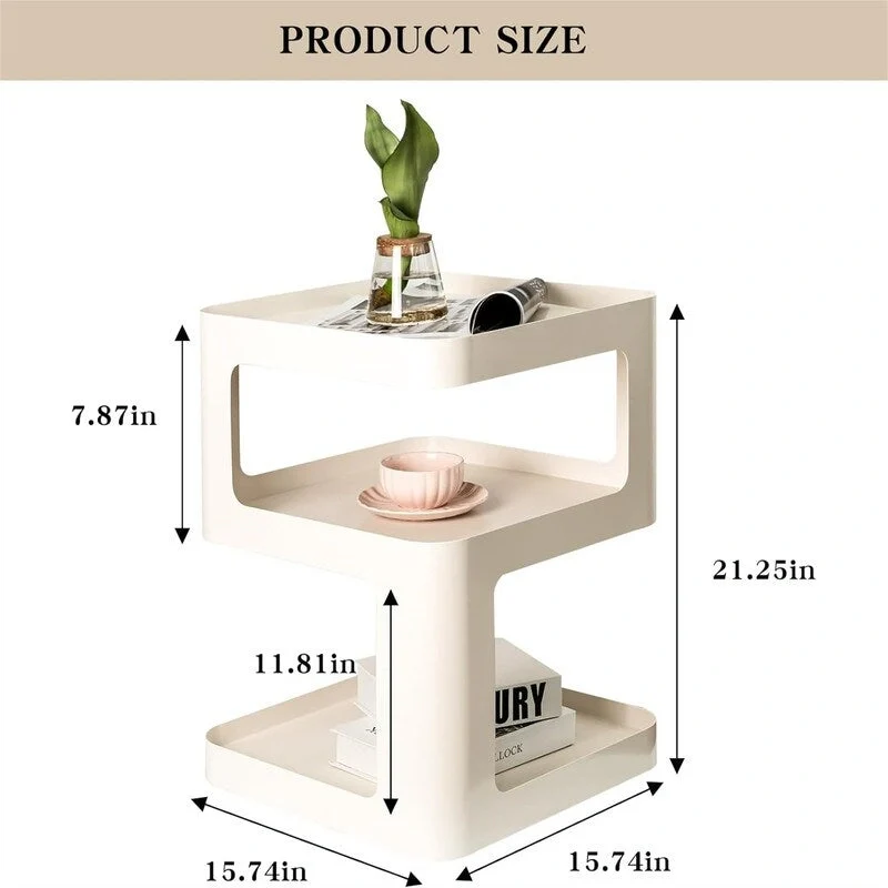 3 Tier Night Stands - 15.74 D x 15.74 W x 21.25 H