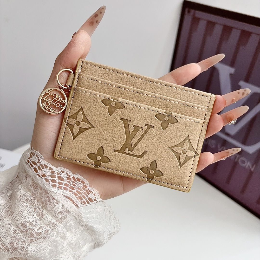 LL Embossed Medallion 03 Card Holder - Vania Cases