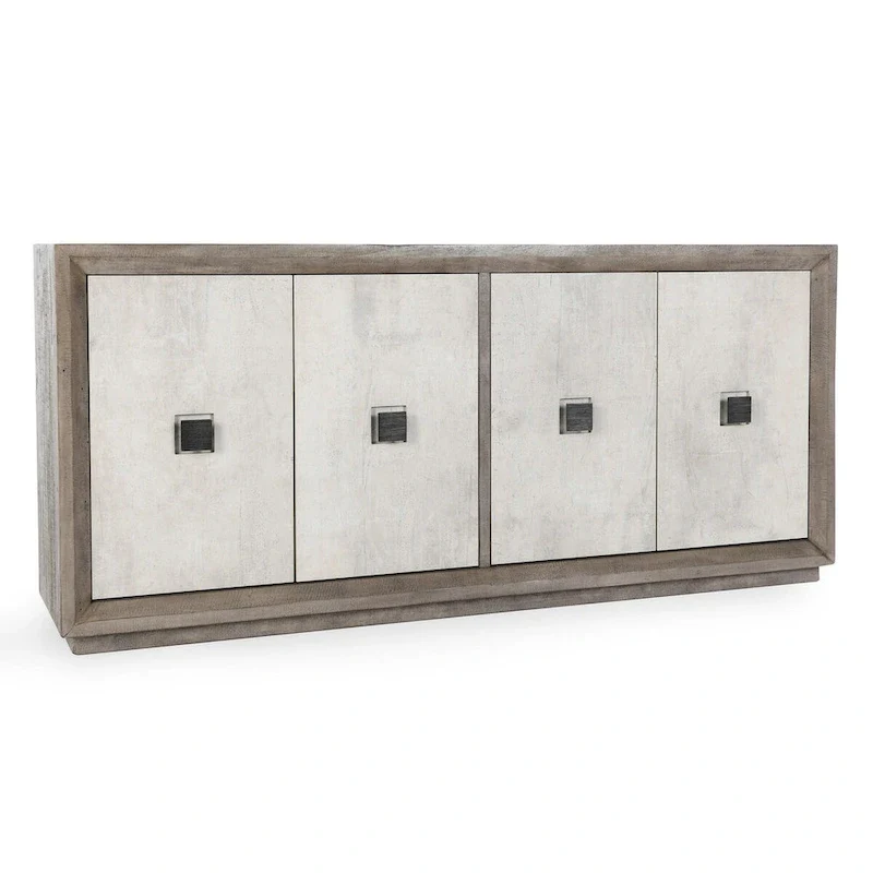 Denver 80 Distressed Gray Sideboard Buffet