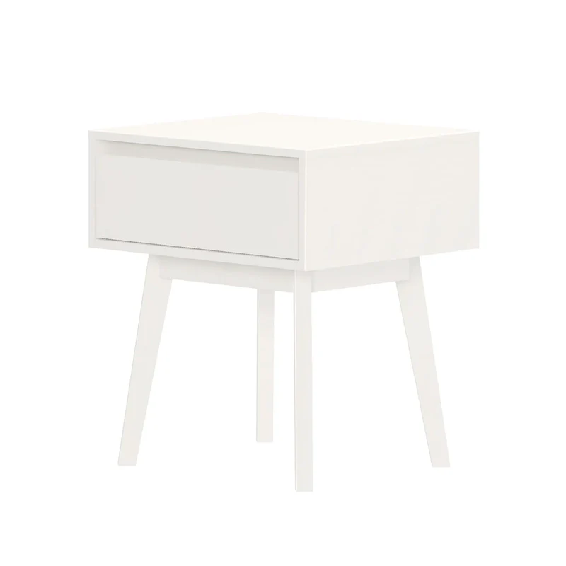 Max and Lily Scandinavian Nightstand with Drawer