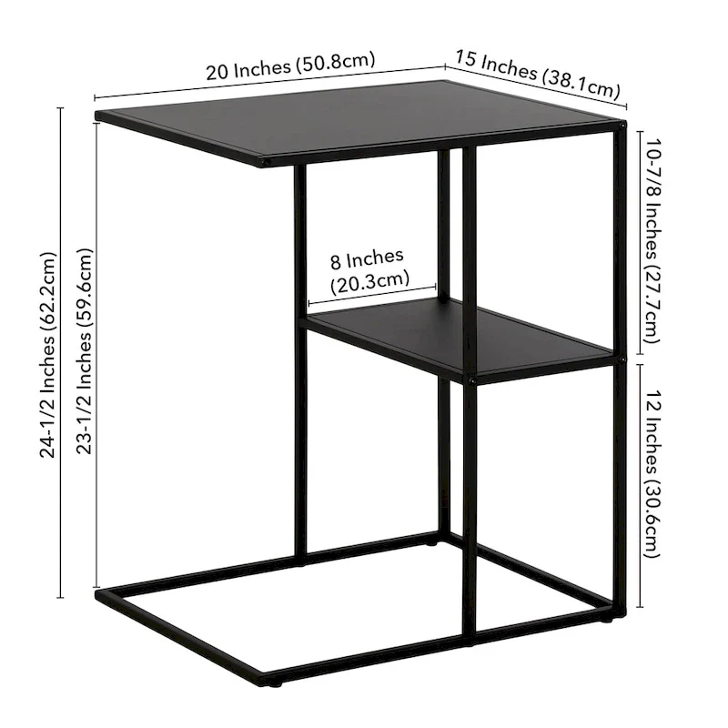 Winthrop 20 Wide Rectangular Side Table