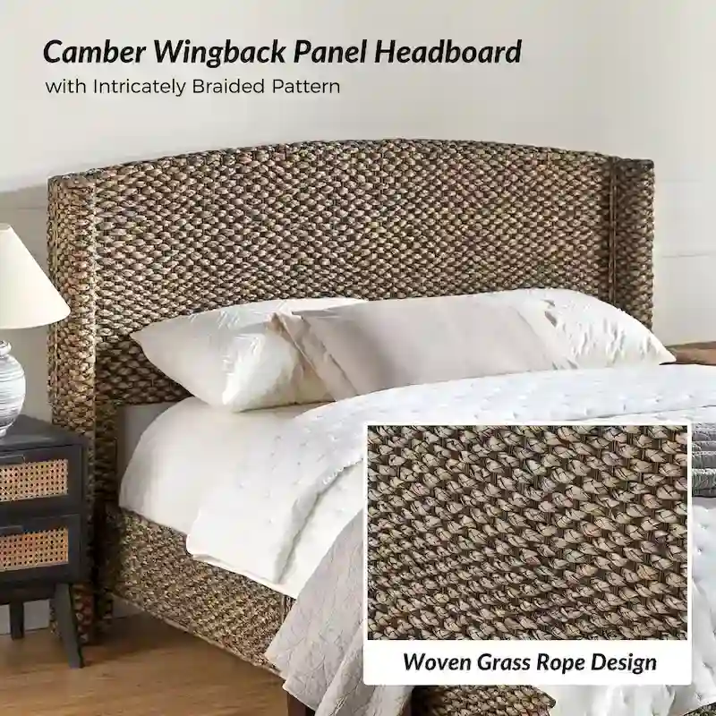 Ludwig Traditional Standard Bed with Wingback Design by HULALA HOME