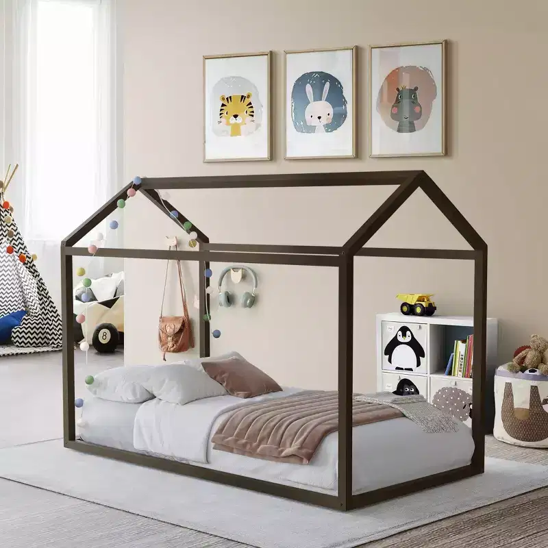 ChaletPosh Wooden Canopy Bed
