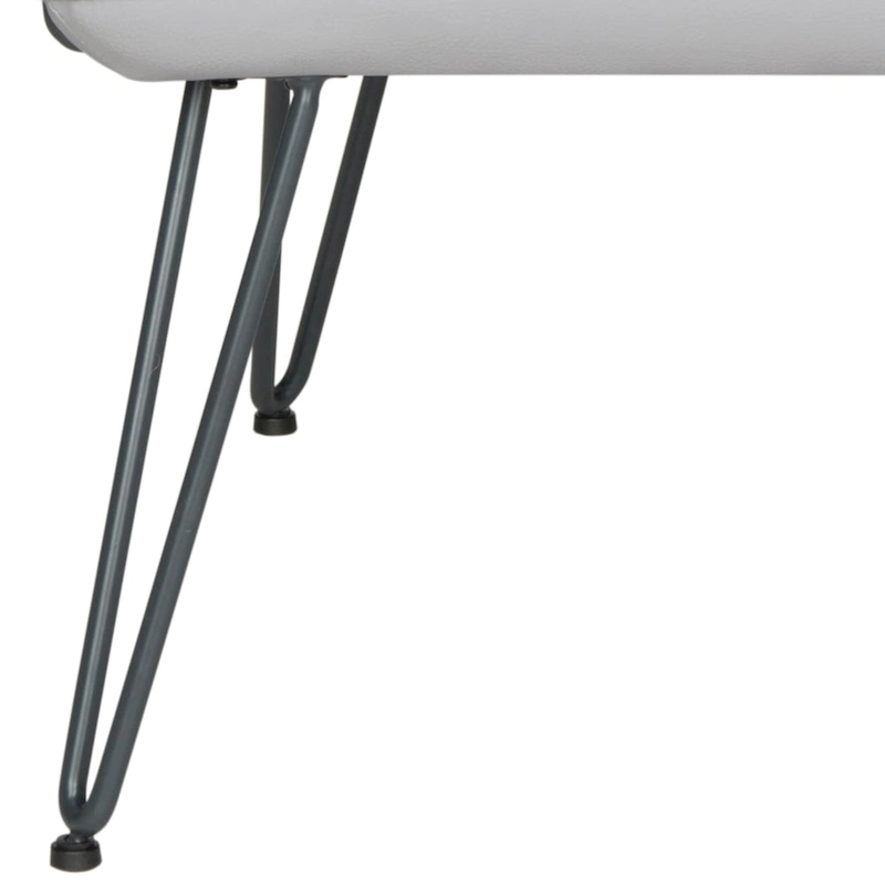 SAFAVIEH Johannes Mid-Century Modern Grey Arm Chair - 29W x 28D x 33H