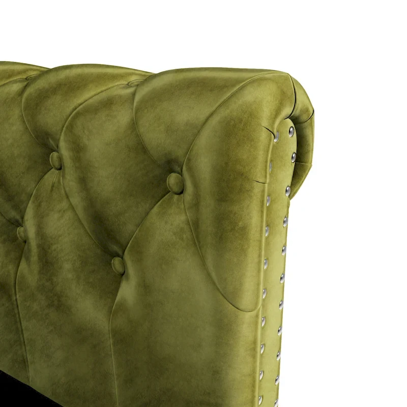 Christopher Knight Home - Augusta Velvet Upholstered Tufted Daybed with Trundle Design