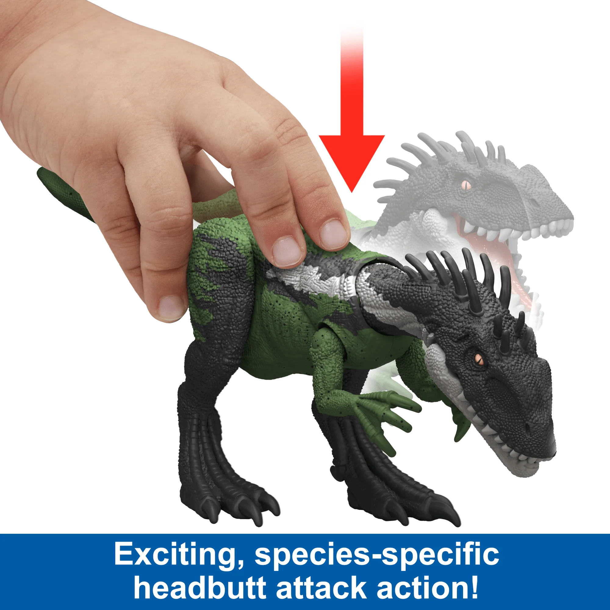 Jurassic World Strike Attack Guaibasaurus Dinosaur Toy With Single Strike Action