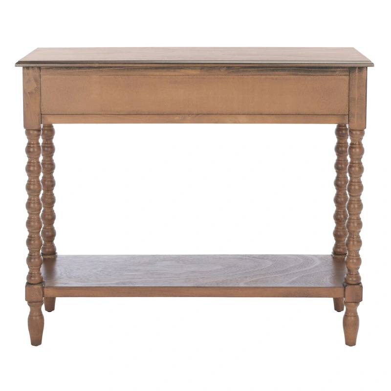 SAFAVIEH Henretta 2-Drawer Console Table - 35.5  W x 13  L x 29.5  H - 35.5  W x 13  L x 29.5  H - 36Wx13Dx30H