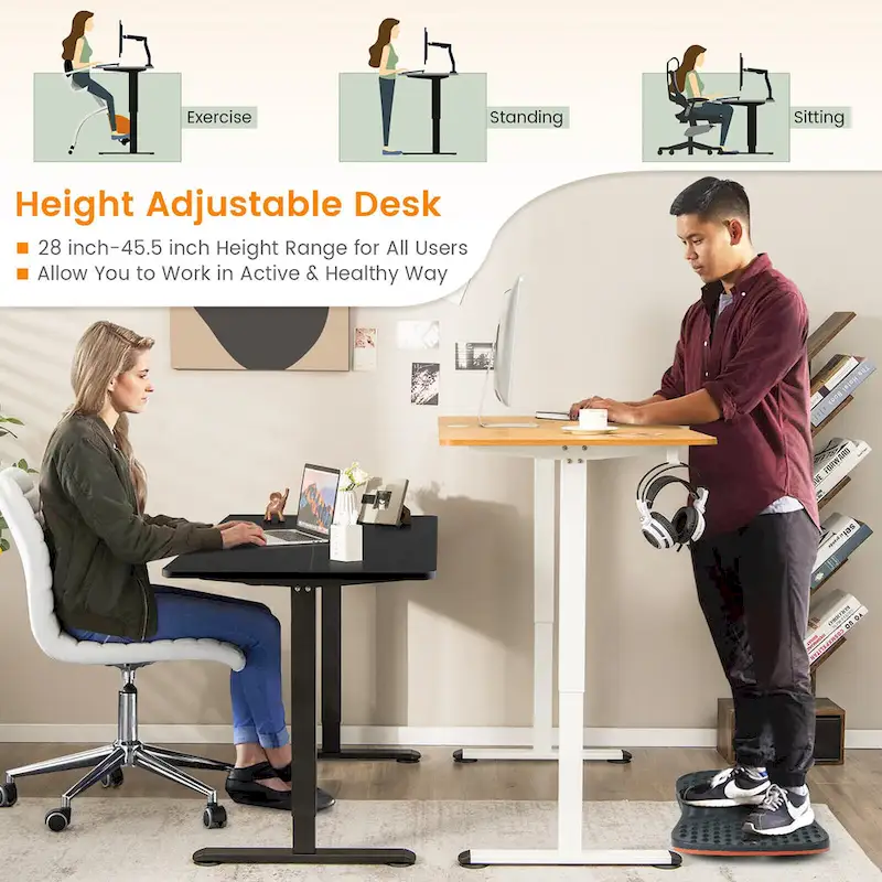 Electric Standing Desk — Adjustable Computer Desk