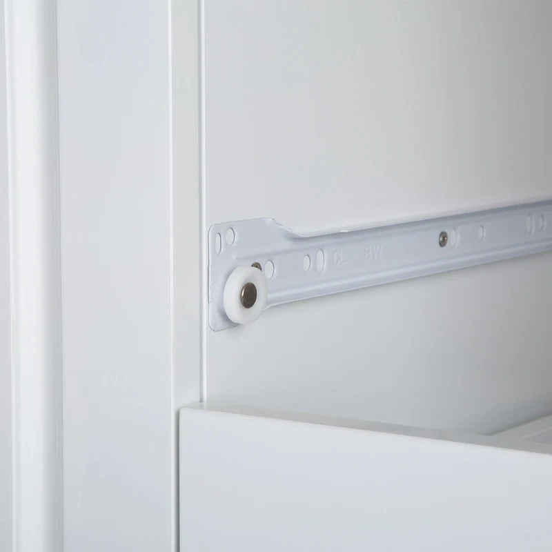 Mobile Kitchen Island & Kitchen Cart,With Extendable Rubber Wood Top and 3 Drawers - 53.93(L) x 17(W) x 36.22(H