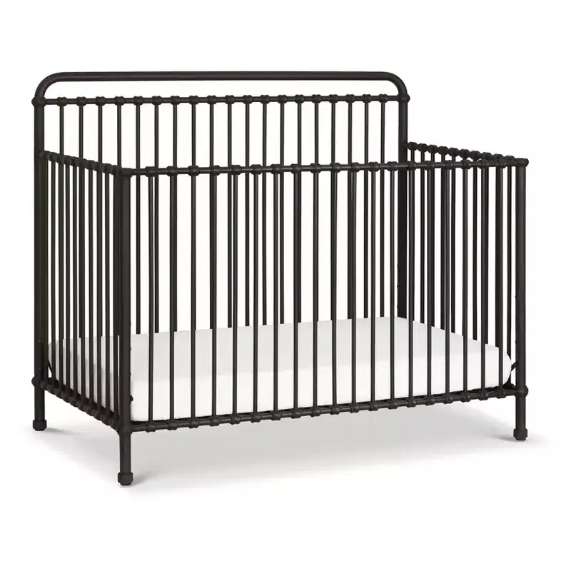 4-in-1 Convertible Metal Crib