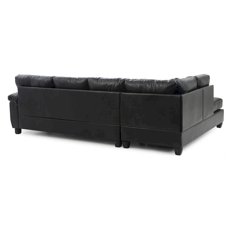 Gallant Faux Leather Sectional Sofa