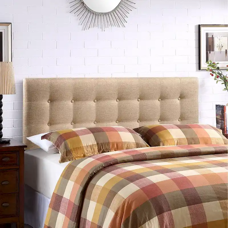 The Gray Barn Eaton King Fabric Headboard