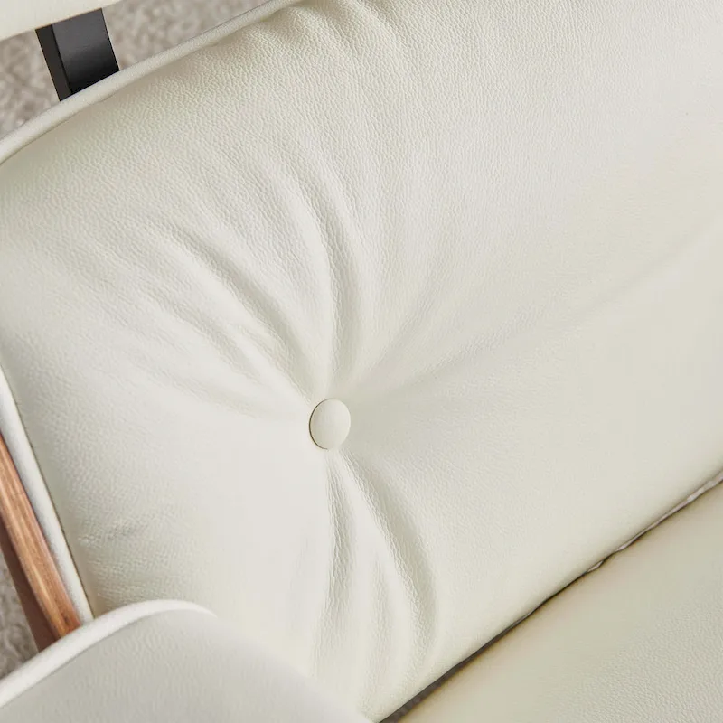 Mid Century Modern Leather Lounge Chair Armchair Recliner