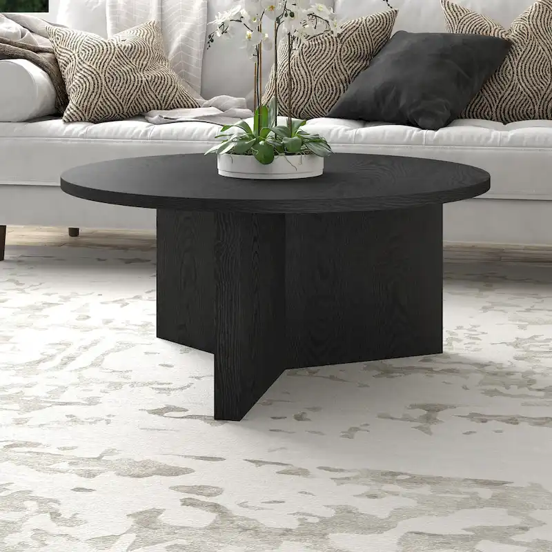 Anders 36 Wide Round Coffee Table - 36 Wide