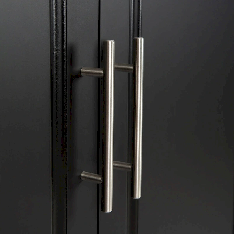 Mobile Kitchen Island & Kitchen Cart,With Extendable Rubber Wood Top and 3 Drawers - 53.93