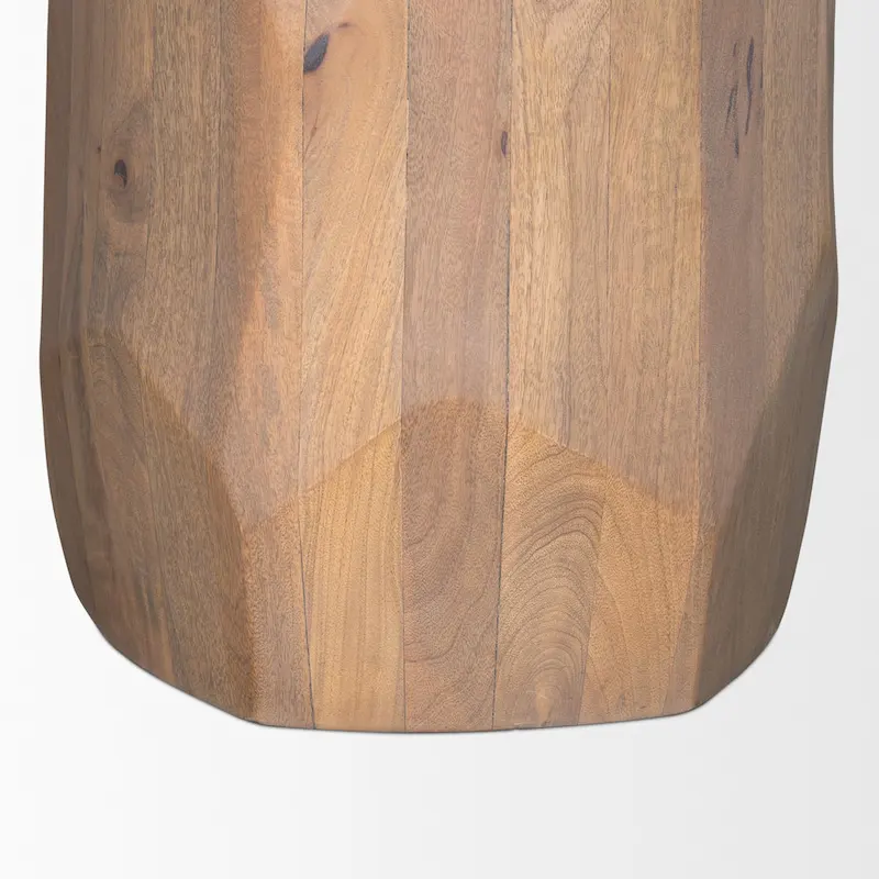 60 Light Brown Wood Dining Table - 60.0L x 60.0W x 30.0H