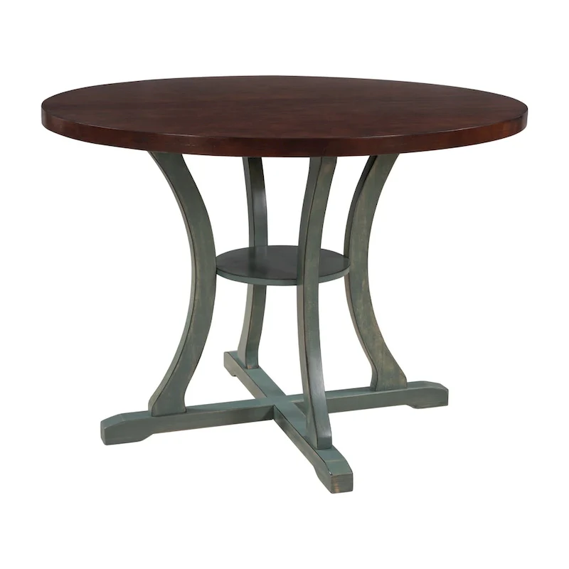5-Piece Round Dining Table and Chair Set