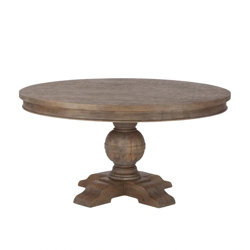Copper Grove Abenberg Weathered Mango Round Dining Table