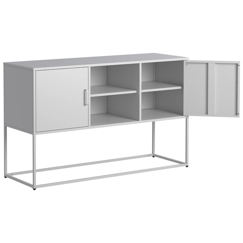 Metal Sideboard Cabinet with Adjustable feet