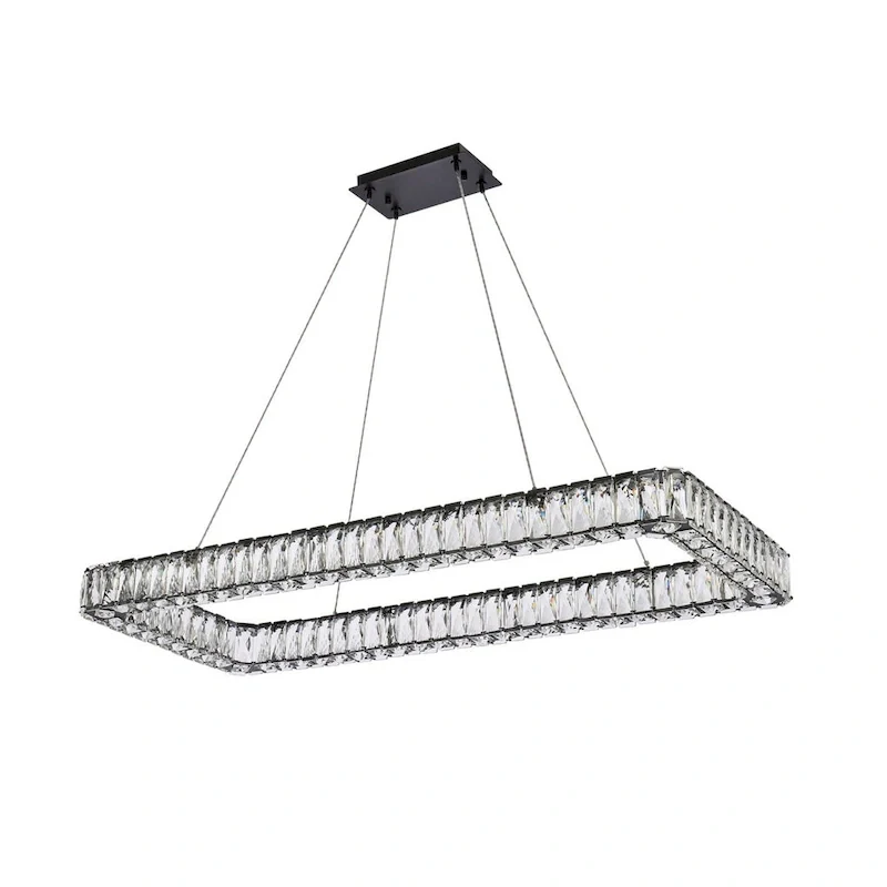Indigo Home 42 inch LED Single rectangle pendant