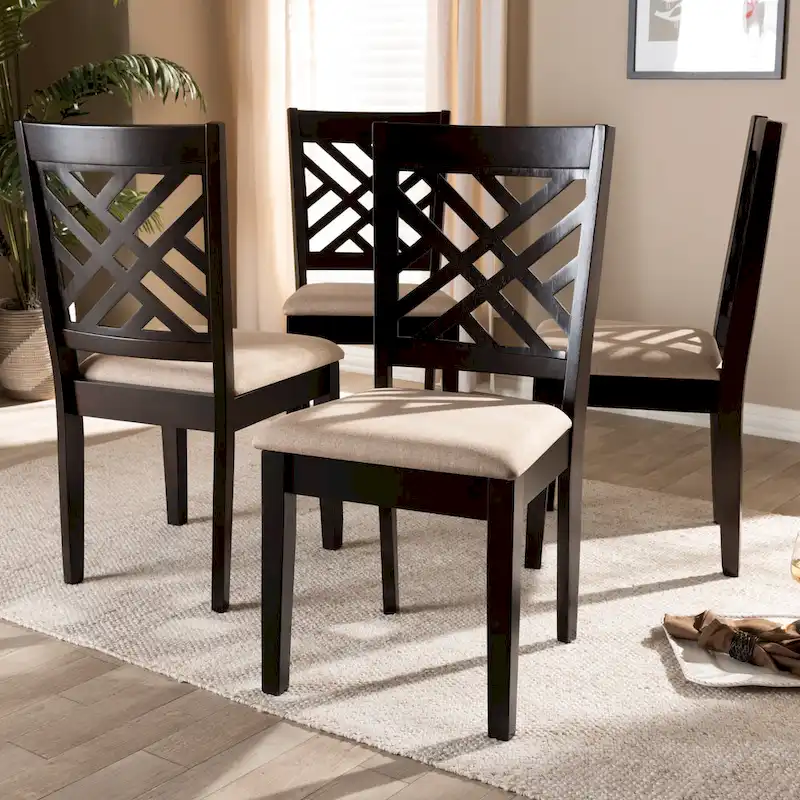 Modern and Contemporary Dining Chair 4-Piece Set