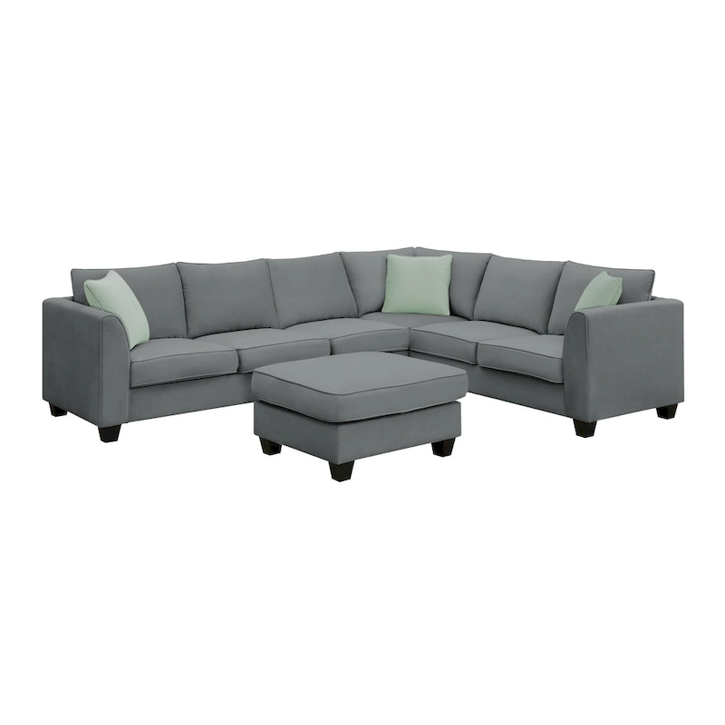 Sectional Sofa Couches Living Room Sets,7 Seats Modular Sectional Sofa