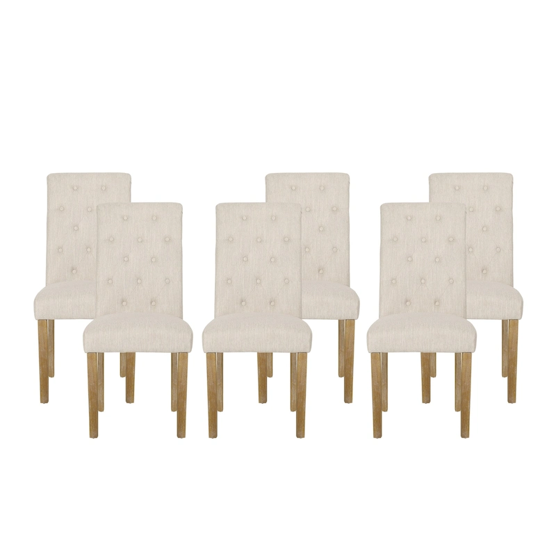 Aruda Upholstered Dining Chair (Set of 6) by Christopher Knight Home