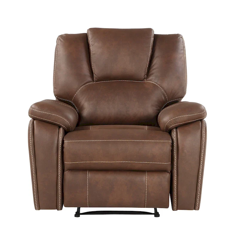 Steve Silver Kameryn Faux Leather Manual Recliner