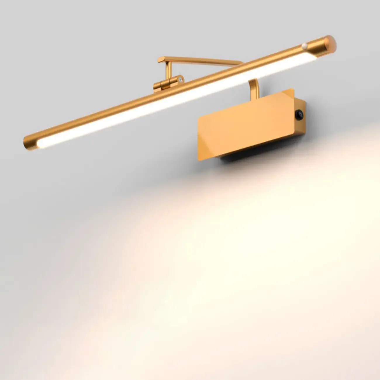 Stylish Metal Linear Natural Light LED Bathroom Vanity Light