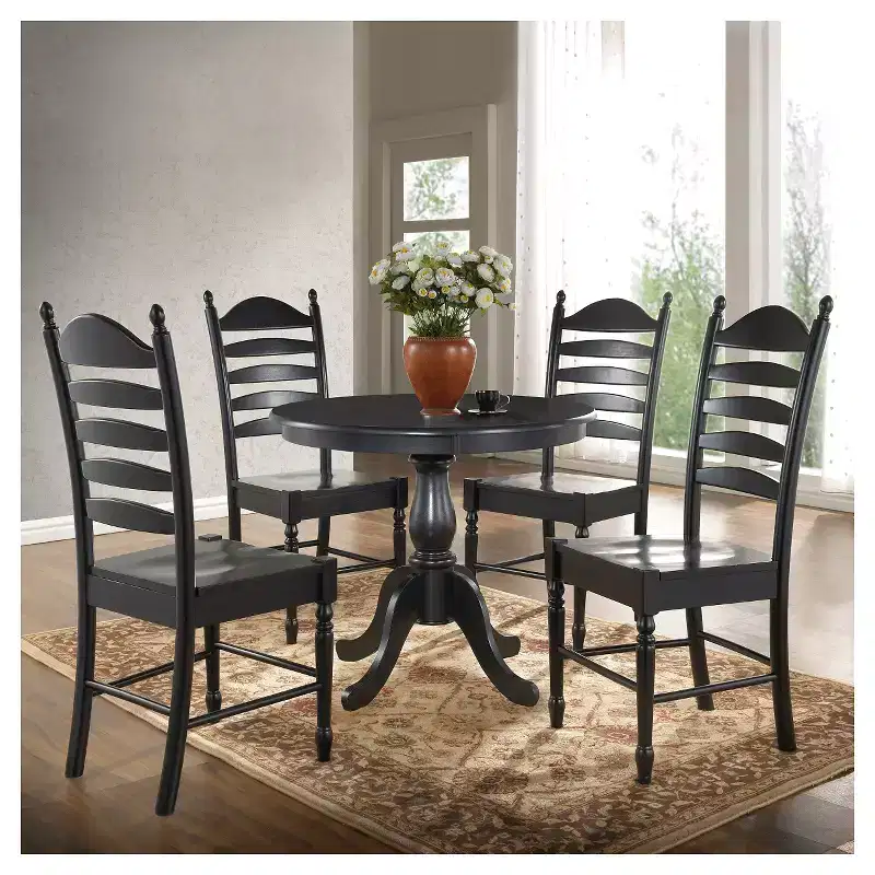 Carolina Living 36 Salem Round Pedestal Dining Table