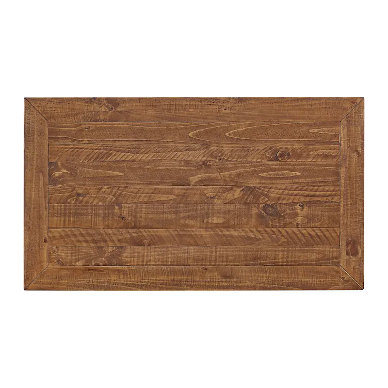 The Gray Barn Downington Solid Wood 2-Drawer Coffee Table