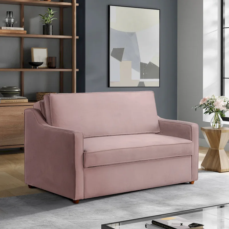 Serta Delaney Convertible Loveseat