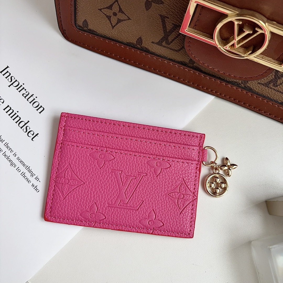 LL Embossed Petal 04 Card Holder - Vania Cases