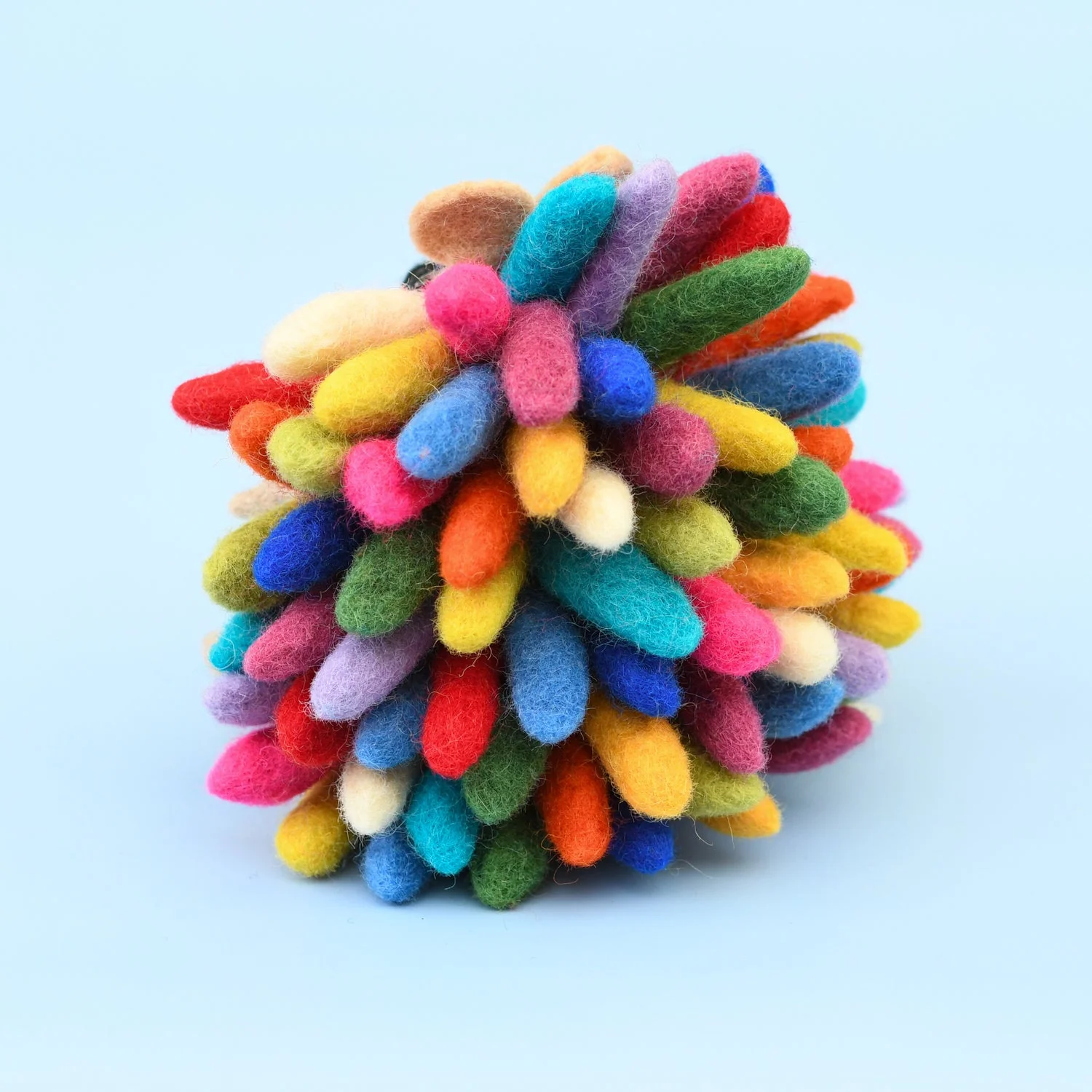 Tara Treasures - Felt Colourful Rainbow - Hedgehog