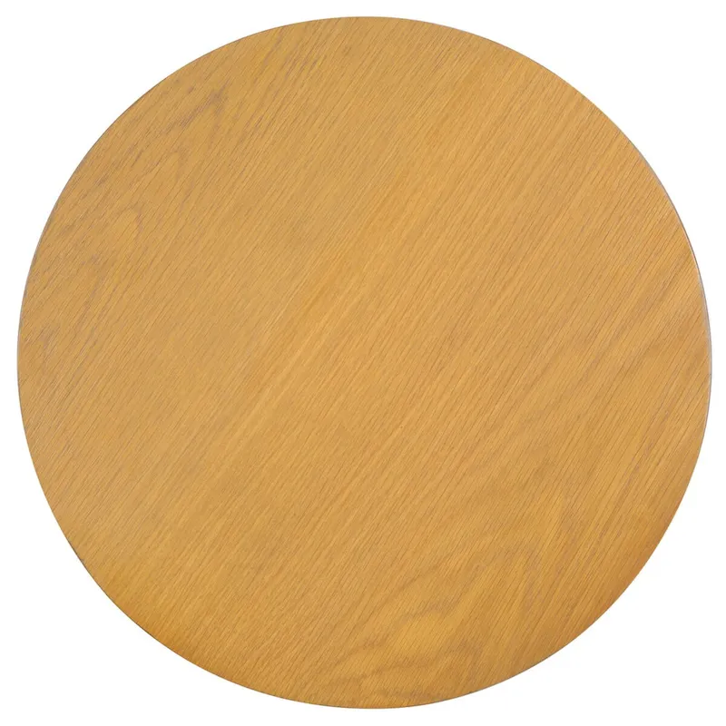 Accent Table - Oak Veneer, Natural Wood Grain, 20W x 20D x 22H