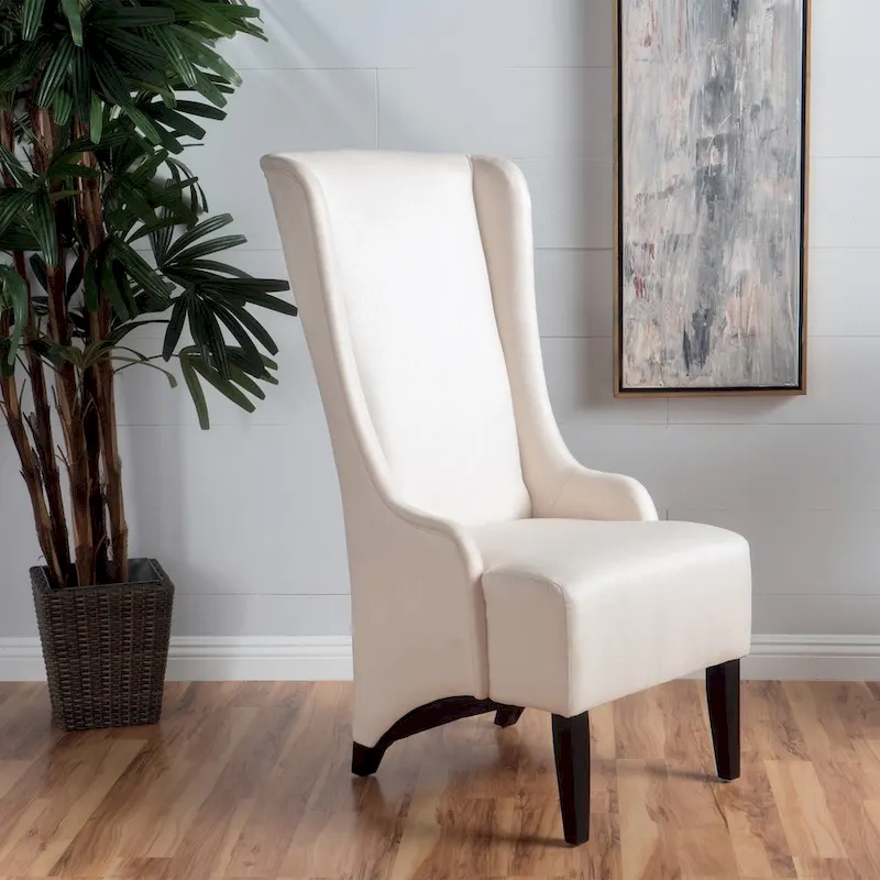 Callie High-back Fabric Dining Chair by  - 23.25 L x 28.75 W x 46.25 H