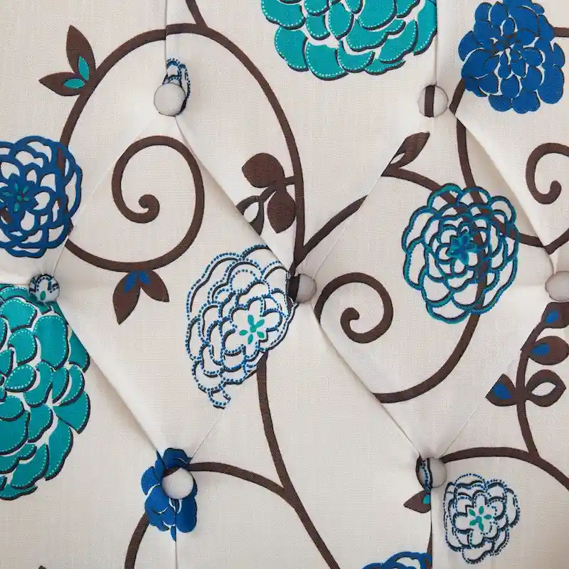 Upholstered Accent Chair with Lumbar Pillow - Single Seat