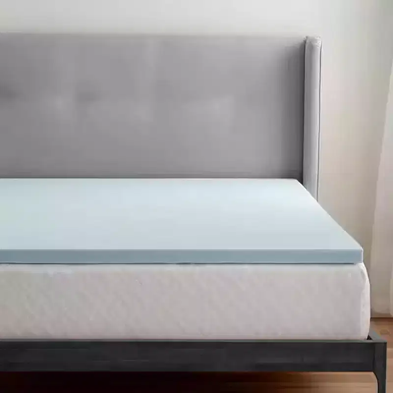White Gel Memory Foam Mattress Topper, 2-Inch, For 1–2 People