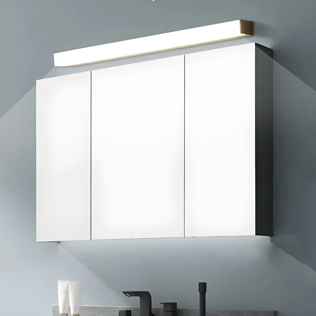Modern LED Vanity Wall Lights  with Geometric Design