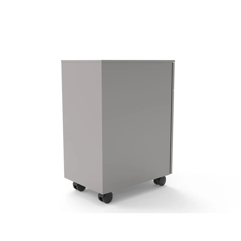 Owen Urban Metal Matte Lockable 3-Drawer Mobile File Cabinet by Furniture of America