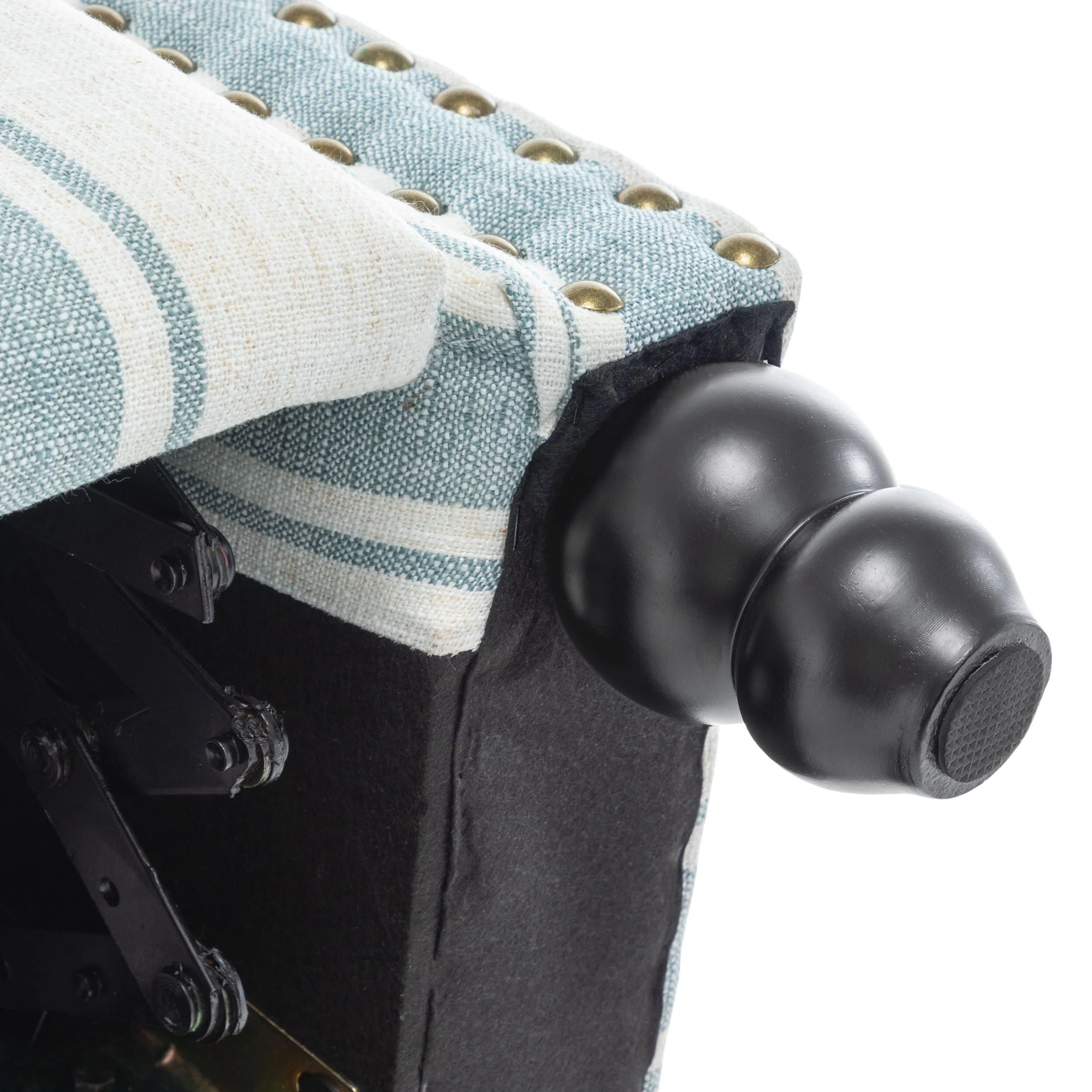 Manual Pushback Recliner Chairs with Nailhead Trim