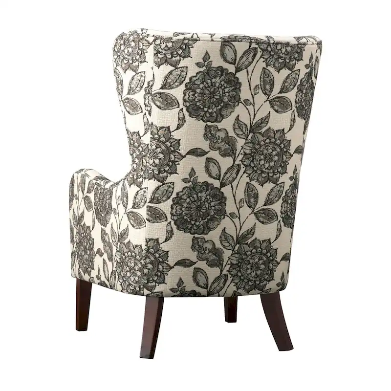 Madison Park Leda Swoop Wing Chair