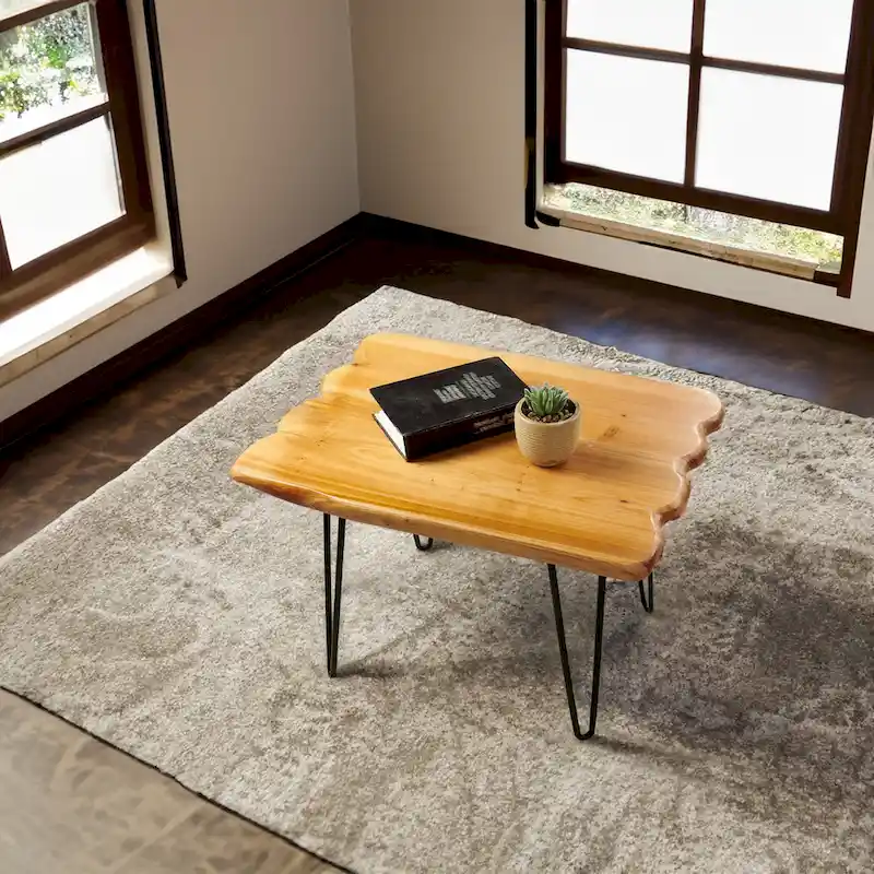 Cedar Roots Live Edge Coffee Table