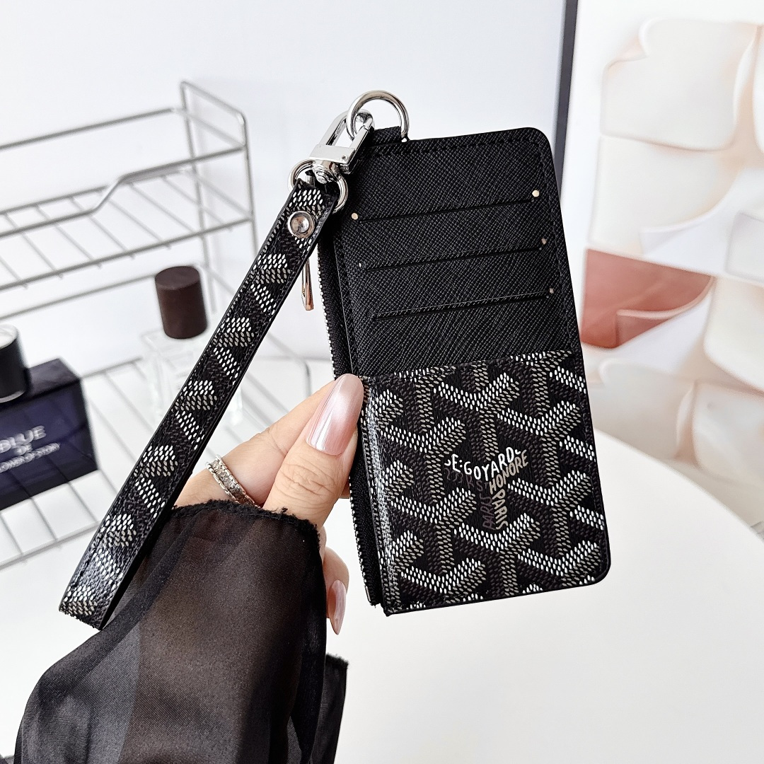 GO Chevron Zipline 01 Wrist Strap Card Holder - Vania Cases