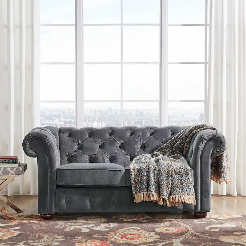 Gdansk Chesterfield Loveseat
