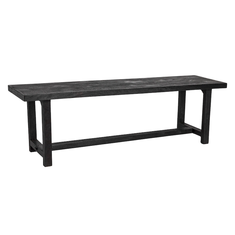 Elegant Acacia Trestle Bench