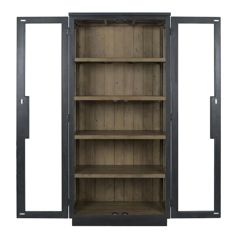 Classic Home Larson 82 Reclaimed Pine Wood Cabinet