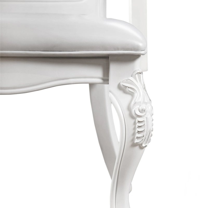 Furniture of America Eugene Traditional Solid Wood 9-Piece Expandable Dining Table Set