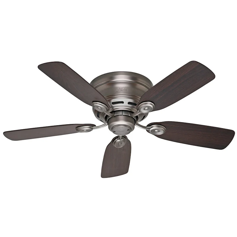 Hunter Low-profile 42-inch White 5-blade Ceiling Fan